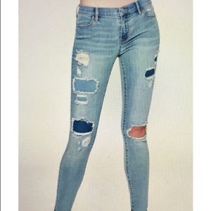 PacSun Pelican Blue Perfect Fit Jeggings - Size 25